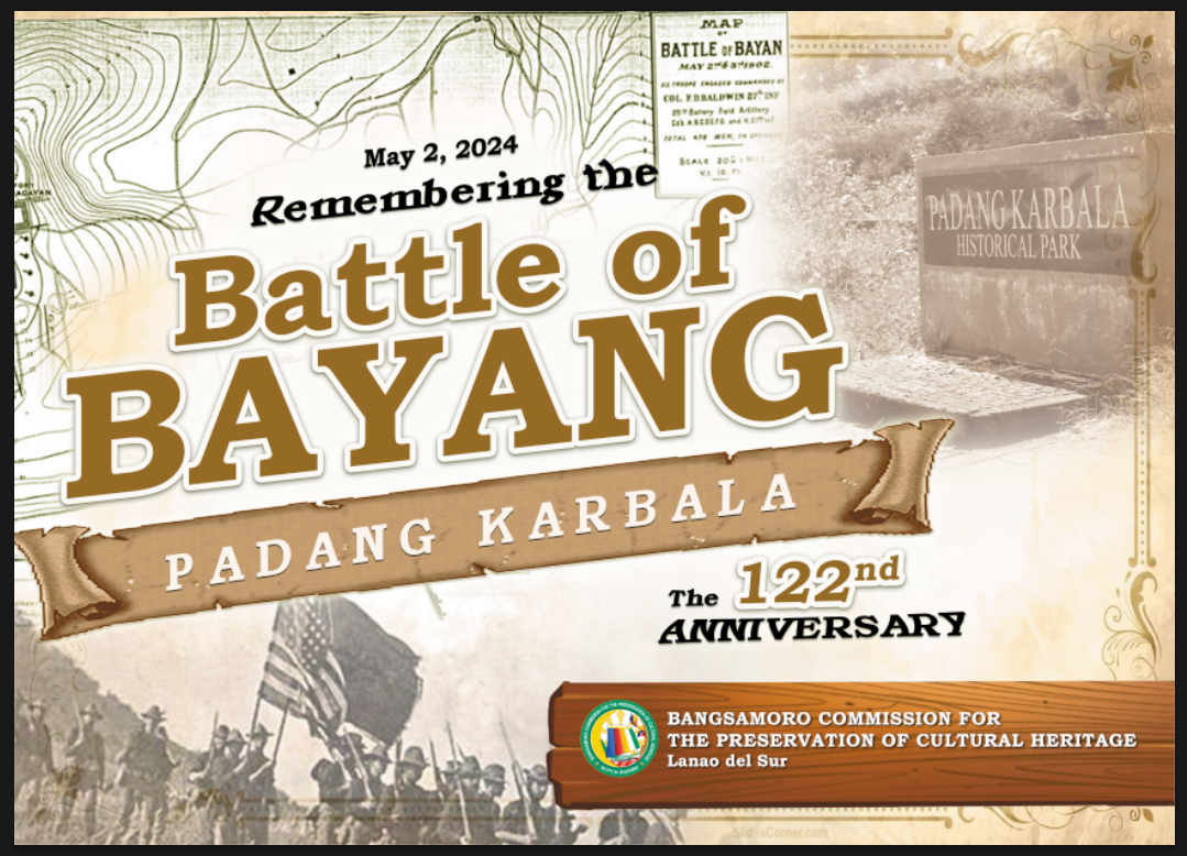 122nd Anniversary Commemoration of the Battle of Bayang